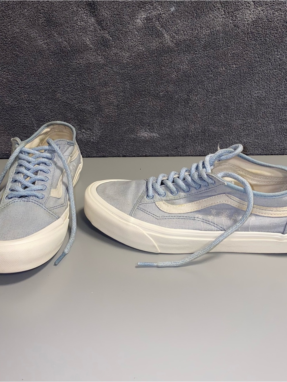 Vans Old Skool Tapered Eco Theory Winter Sky Blue - Women's 10 / Men's 8.5